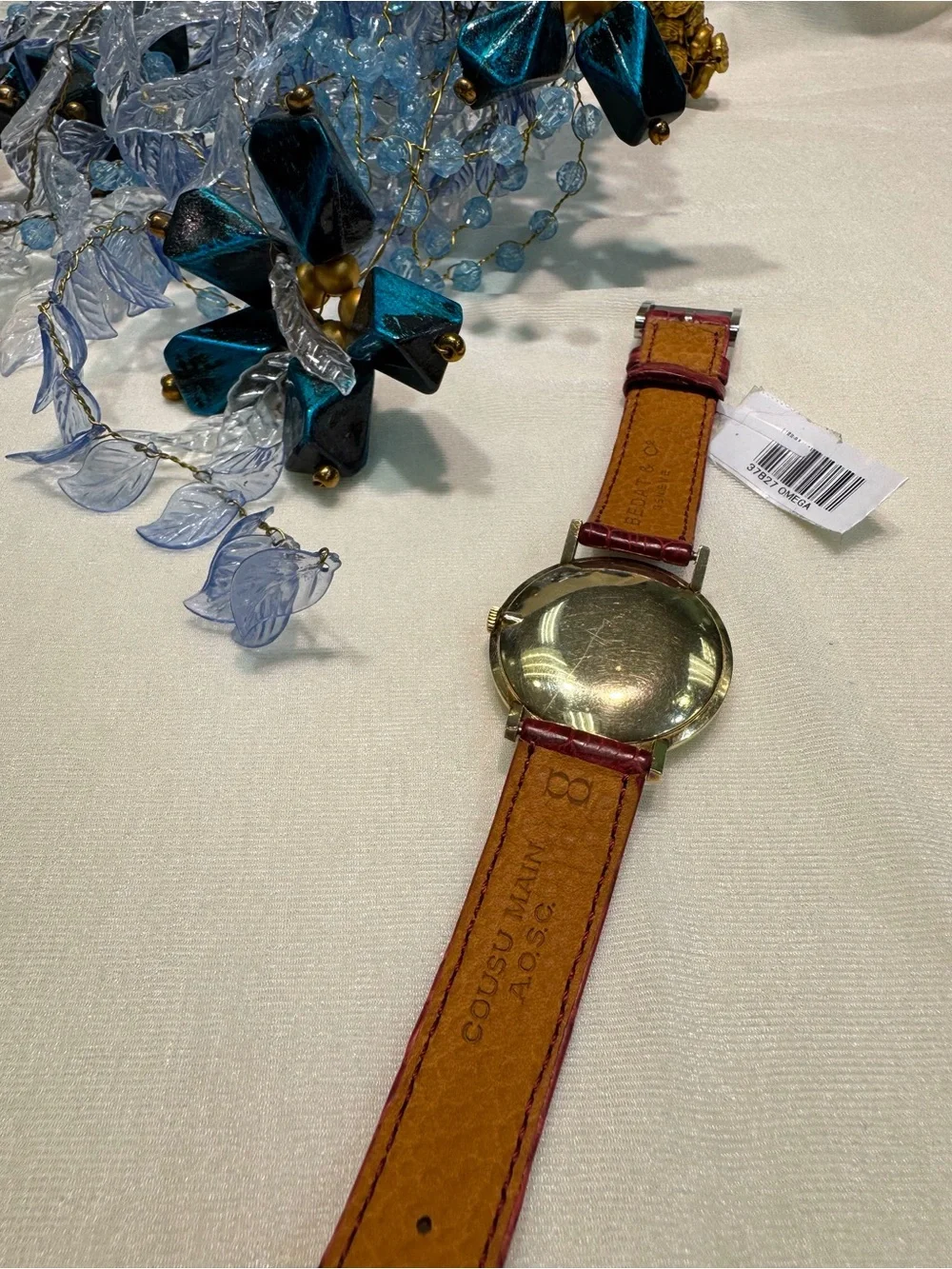 Omega Watch 33mm Vintage yellow Gold Omega Watch